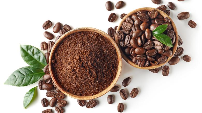 coffee grounds