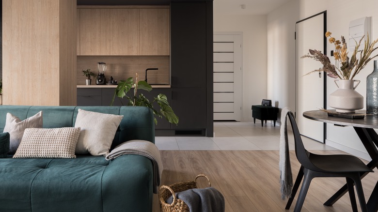 wood flooring and tile