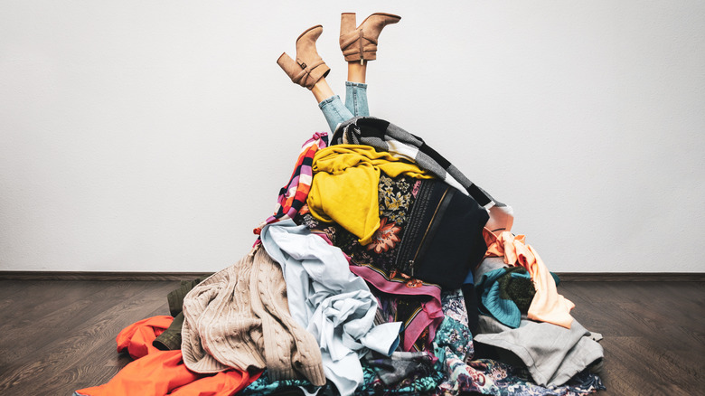 laundry pile