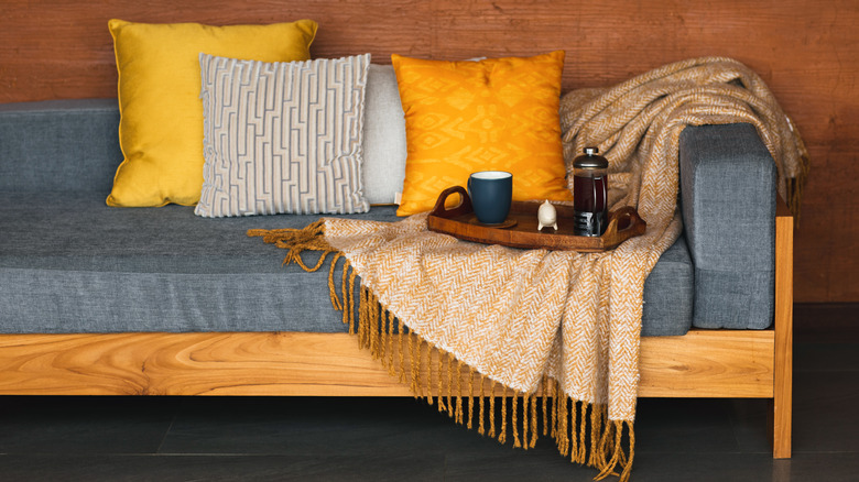 mix of tones and textures