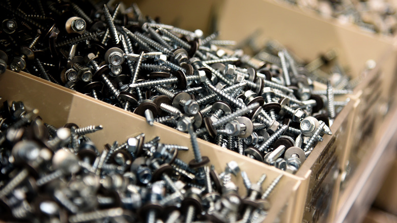 A box of nails