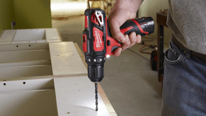 The compact Milwaukee M12 drill delivers great performance for its size