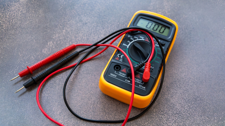 A digital multimeter