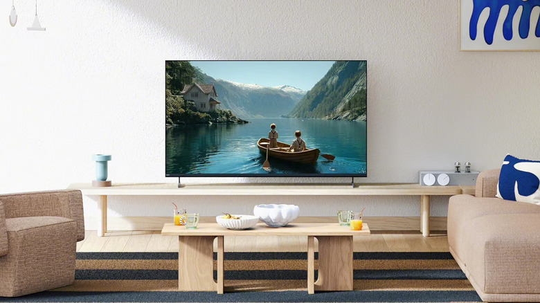 Sony's BRAVIA 3 II LED 4K HDR Smart Google TV in a living room setting