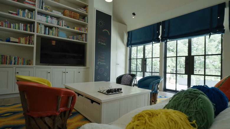 fun room with chairs