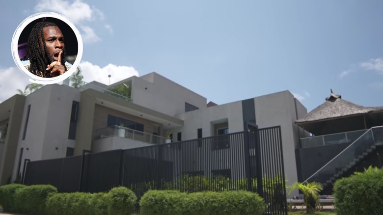 Burna Boy's Nigerian mansion