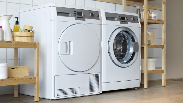 organized laundry room