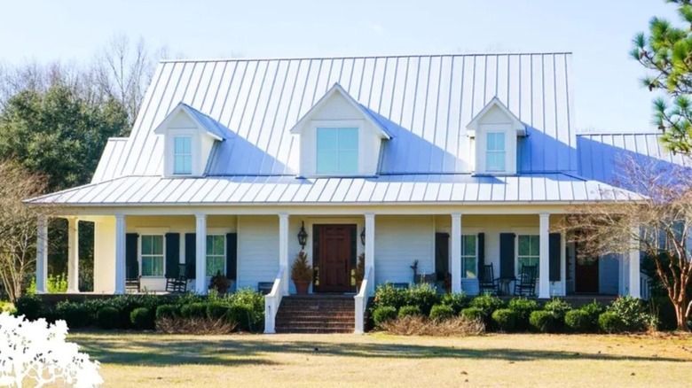 Farmhouse exterior