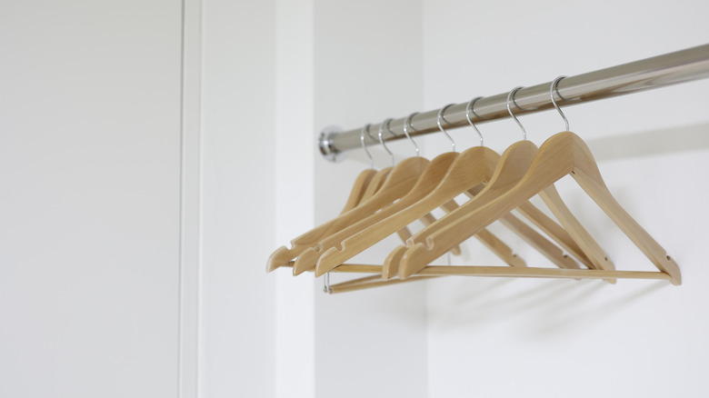 Turn An Old Closet Hanger Into A Versatile Storage Solution