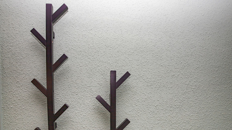 Turn An Old Coat Rack Into The Perfect Space-Saving Handbag Storage Solution