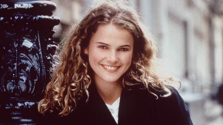 Felicity smiling for the camera