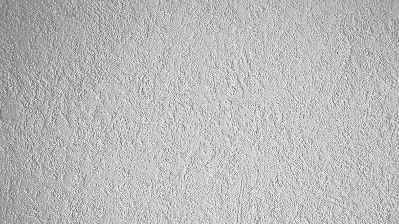 Slap brush knockdown wall