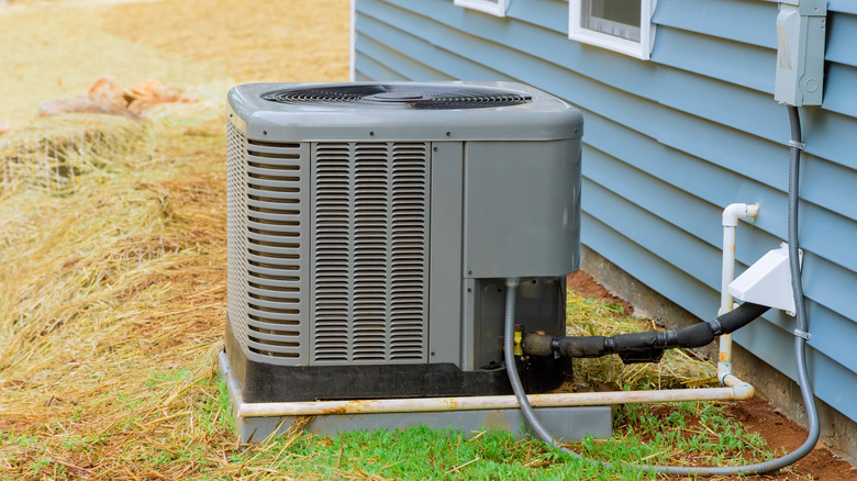 outside air conditioning unit