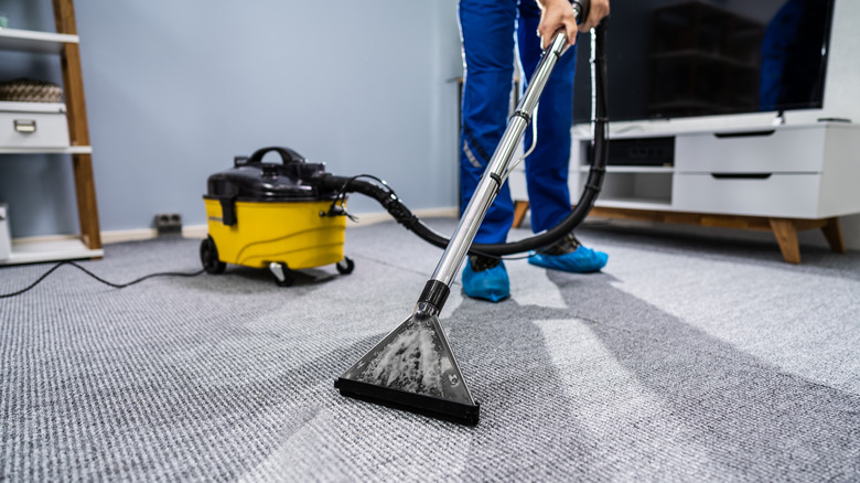 Professional carpet cleaning
