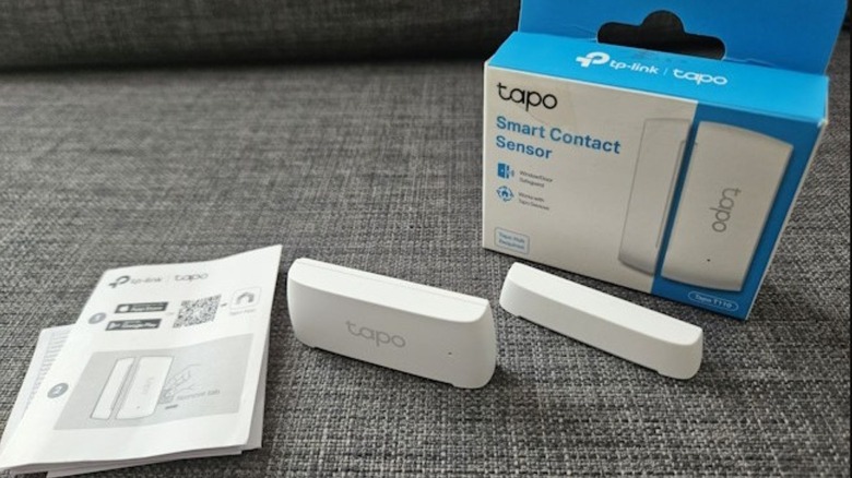 Tapo window and door sensor including instructions