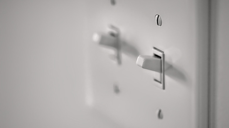 A basic white light switch