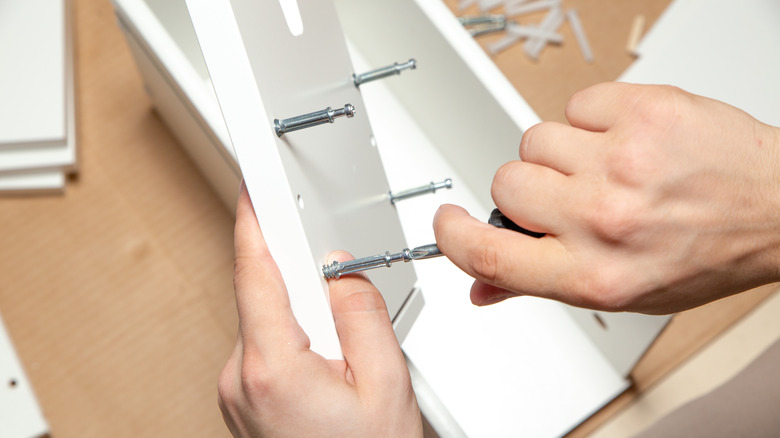 building IKEA furniture