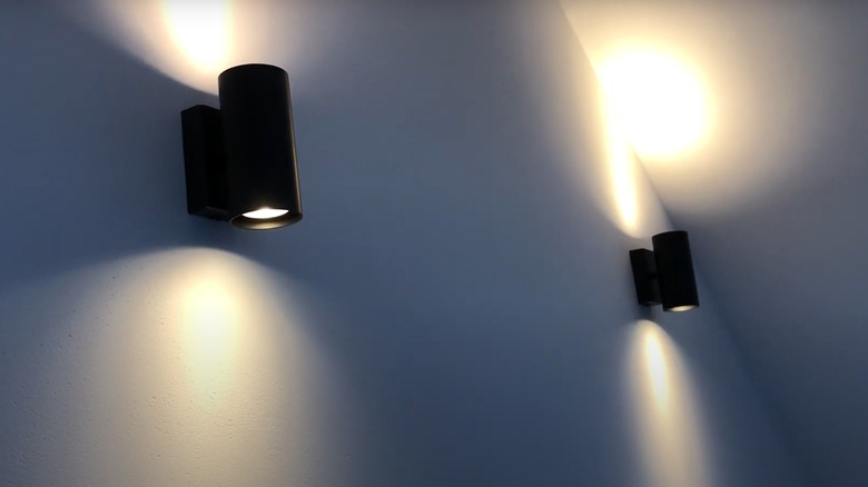 IKEA wall fixture black