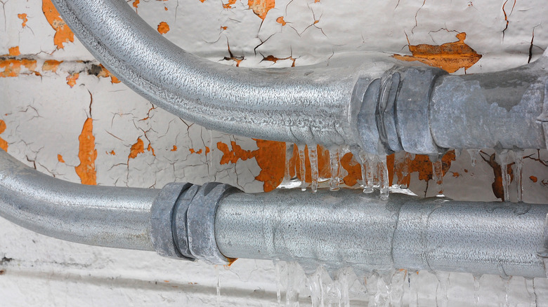 frozen water pipes