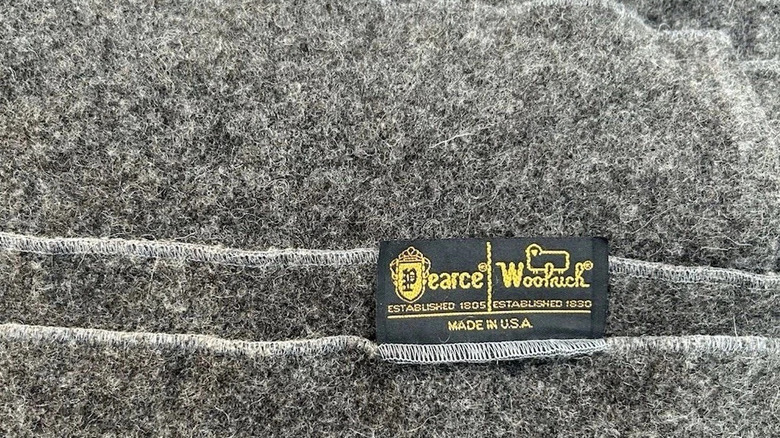 Grey Pearce/Woolrich wool blankets