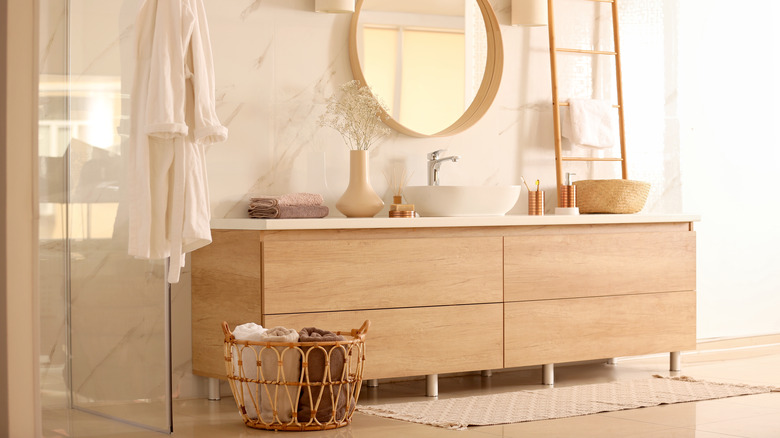 Contemporary vessel sink design