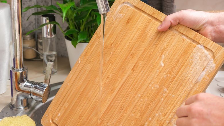 Washing cutting board