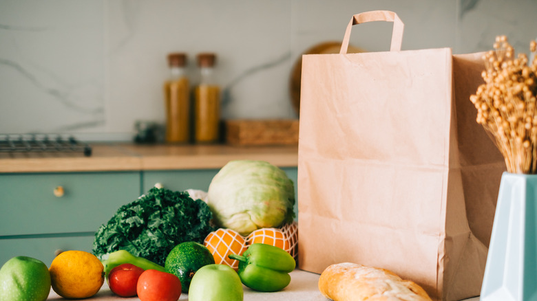 Produce and grocery bag