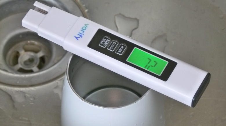 Testing the water's total dissolved solids