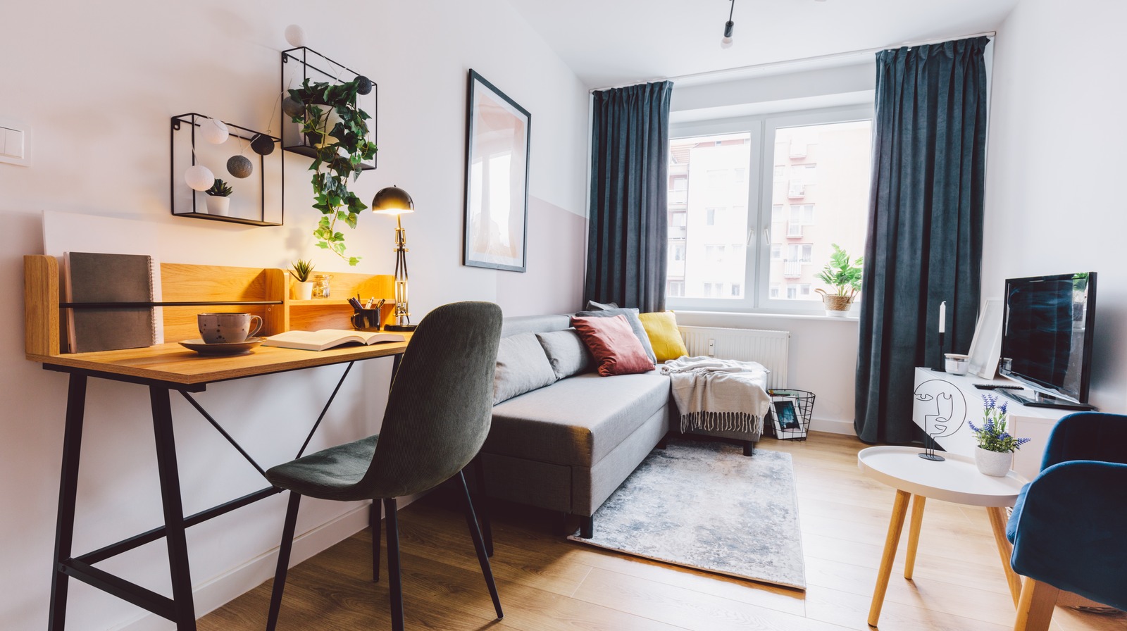 Ways To Save Money When Decorating Your First Apartment, image size:1600x896