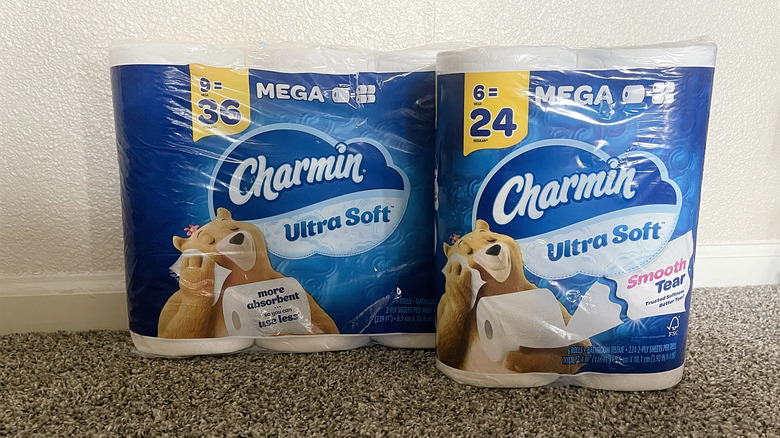 Charmin toilet paper in packaging