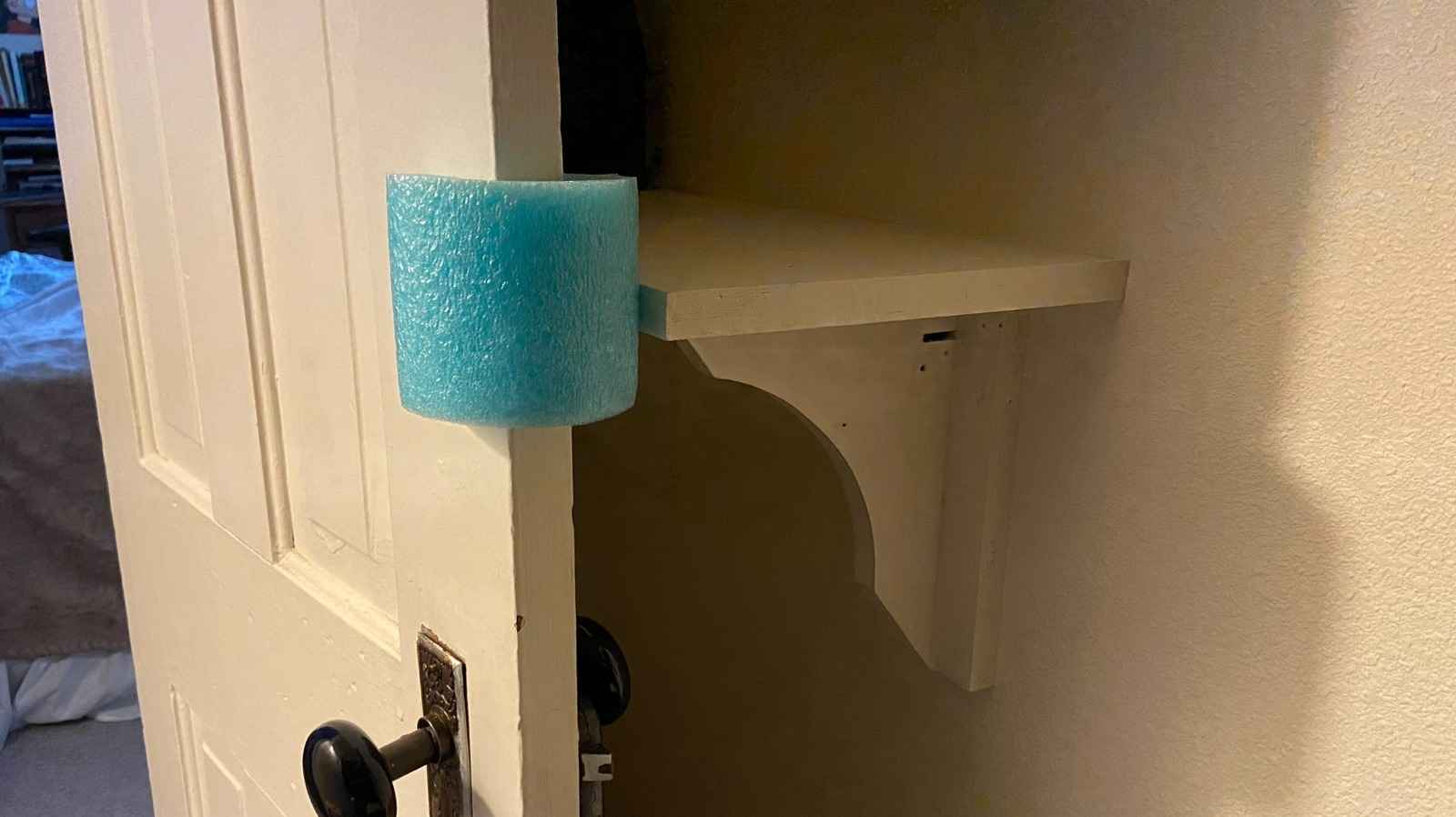 We Tried Using A Pool Noodle As A Door Bumper And Renters Should Pay Attention
