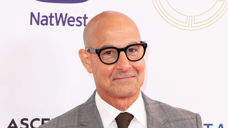Stanley Tucci smiling