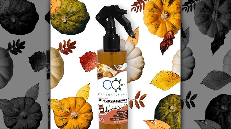 Catena Clean Pumpkin Spice Bathroom Cleaner spray bottle