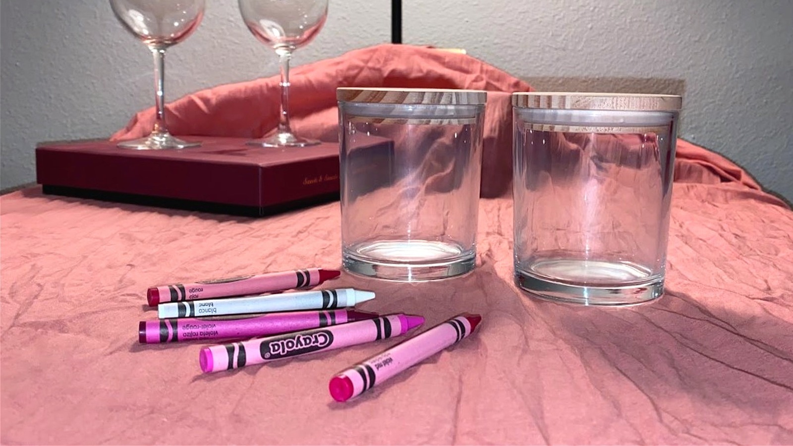 We Made Valentine's Day Candles From Crayons & The Romance Burnt Out Fast