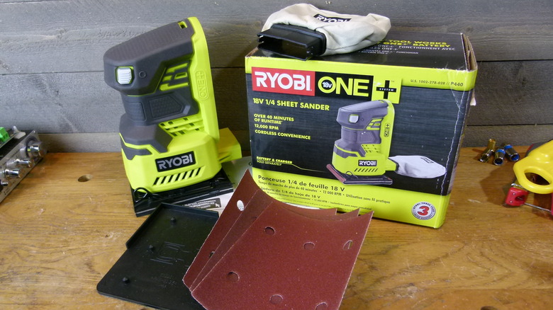 Ryobi One+ P440 Cordless Sander