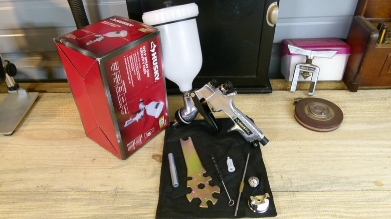 Husky spray gun deals