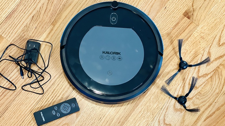 robotic vacuum contents