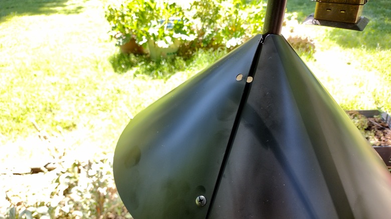 squirrel baffle does not fit