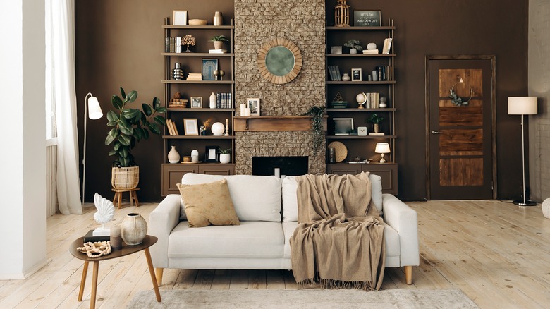 masculine living room