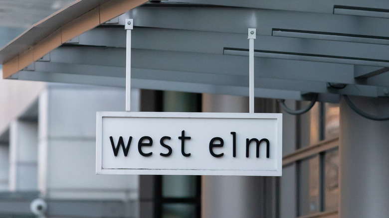West Elm sign 