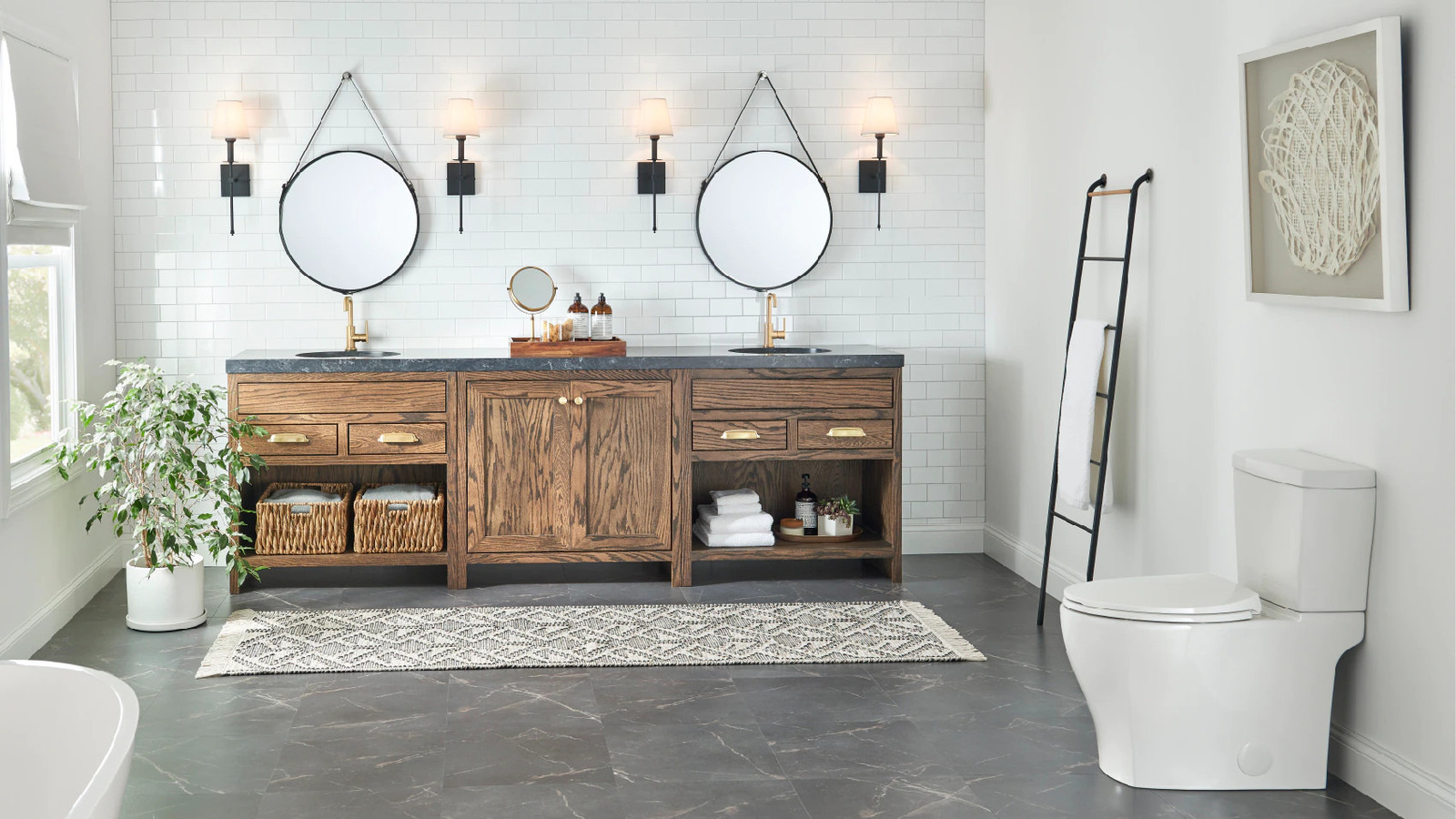 What A Skirted Toilet Is And Why It Makes Cleaning Easier