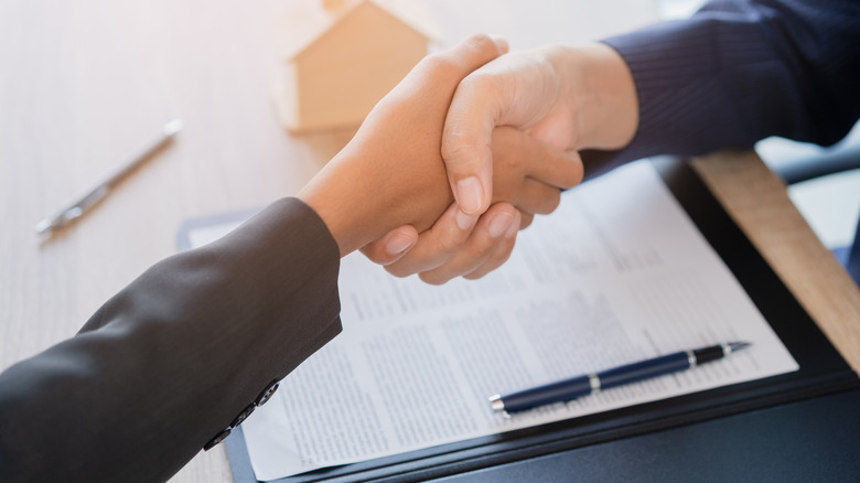 closed agreement on home