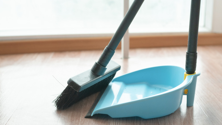 Broom and dustpan