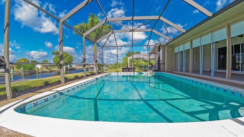 outdoor saltwater pool