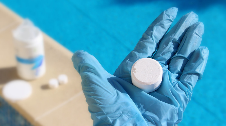 chlorine tablet for pool