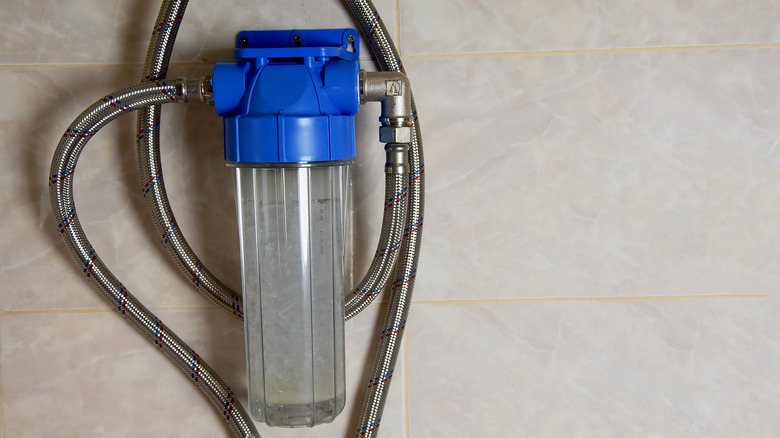 bathroom water softener