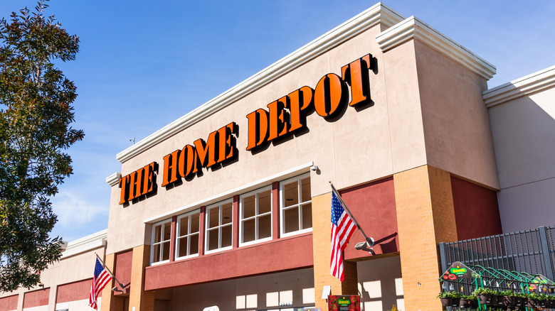 home depot store building exterior 