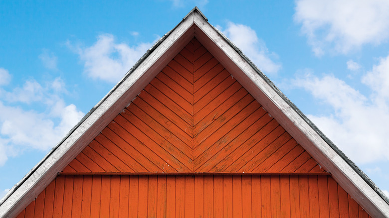 red gable roof
