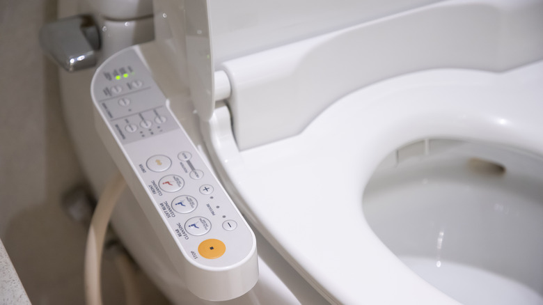 I have never seen such a thing! Glow in the dark toilets for the