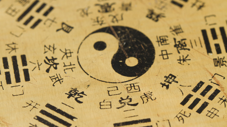 Feng shui bagua compass